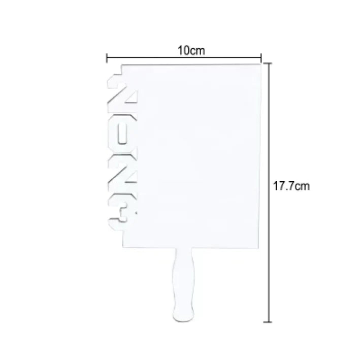 Sublimation Graduation Paddle Photo Frame