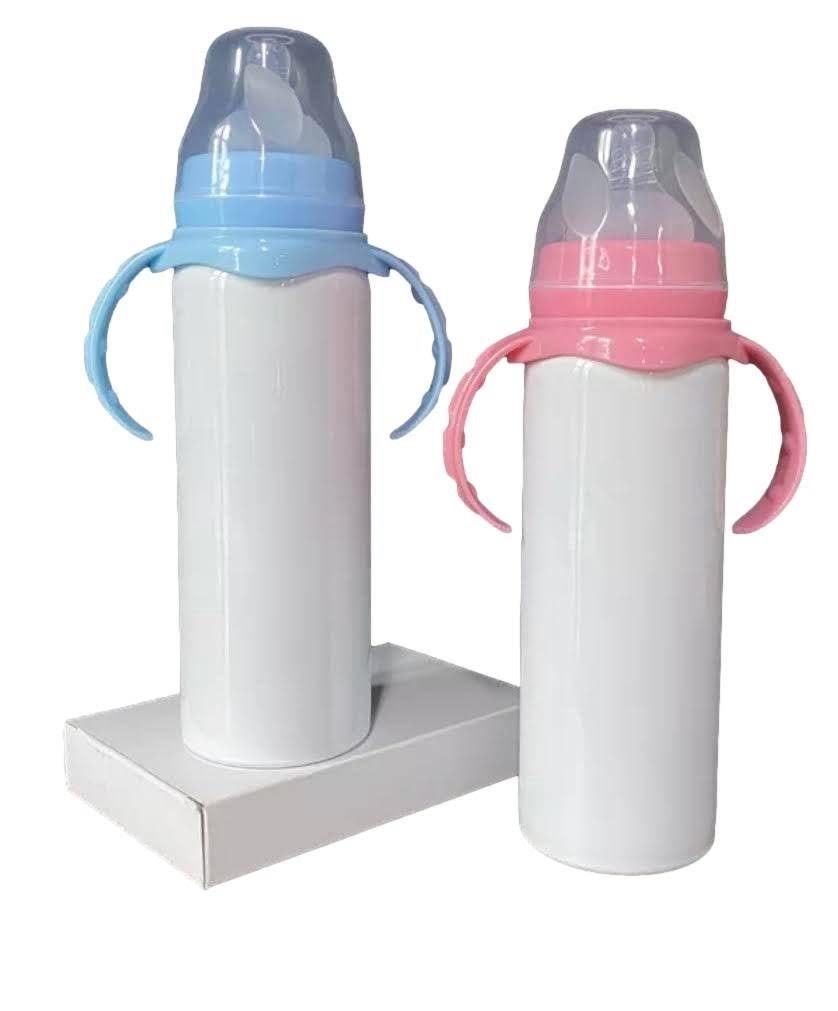 8oz Baby Minnie Straight Baby Bottle Tumbler Digital Download 